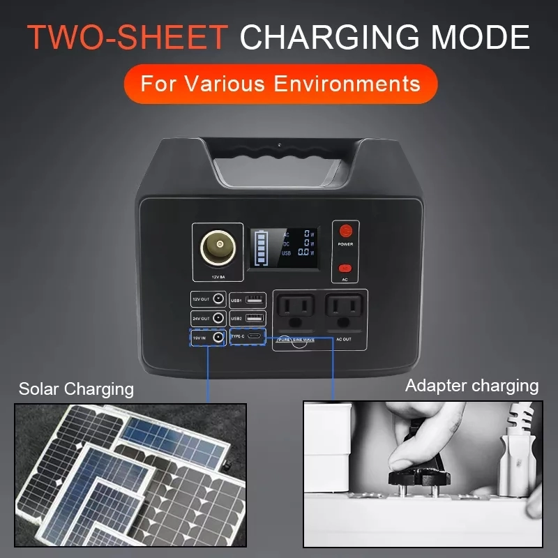 Generatore solare di campeggio all'aperto di 300W Lifepo4 per l'elettrodomestico 2